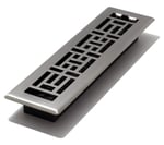 Decor Grates AJH212-NKL 5 cm x 30,5 cm Oriental Zemin Kayıt, Fırçalanmış Nikel