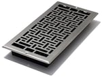 Decor Grates AJL614W-NKL Oriental Duvar Kaydı, 15,5 cm x 30,5 cm, Nikel
