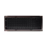 Decor Grates Oryantal Zemin Menfezi, 10x30.5 cm, Bronz