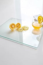 Decovetro Cam Kesme Tahtası Ve Sunum Tablası Natural Saydam 30 X 40 Cm