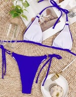 DEEP BEACH İp ve halka detaylı bikini takım SAKS 40