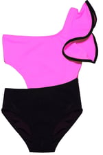 DEEP BEACH KOLU VOLAN DETAYLI KIZ ÇOCUK MAYO DB200566CM