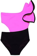 DEEP BEACH KOLU VOLAN DETAYLI KIZ ÇOCUK MAYO DB200566CM