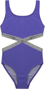 DEEP BEACH LİLA KIZ ÇOCUK MAYOKİNİ DB200568CM 6-7 Yaş