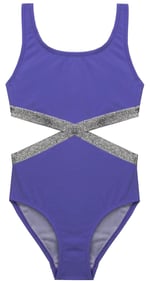 DEEP BEACH LİLA KIZ ÇOCUK MAYOKİNİ DB200568CM 6-7 Yaş