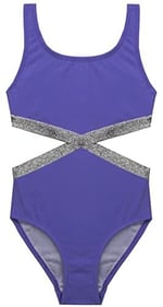 DEEP BEACH LİLA KIZ ÇOCUK MAYOKİNİ DB200568CM 6-7 Yaş