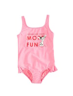 DEEP BEACH PULLU BALIK İŞLEMELİ KIZ ÇOCUK NEON PEMBE MAYO DB200530CM NEON PEMBE 7-8 Yaş