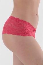 DEEP SECRET FUŞYA FULL DANTEL SHORT DS200478SH FUŞYA L
