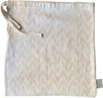 Deeperlove Muslin Pink ZigZag Kıyafet Kesesi