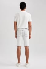 DeFacto B2915AX Denim Bermuda Şort Erkek