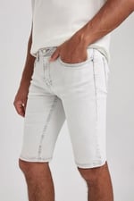DeFacto B2915AX Denim Bermuda Şort Erkek