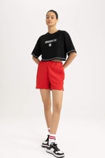 DeFacto B9953AX Kısa Kollu T-Shirt Kadın