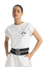 DeFacto C3744AX Kısa Kollu T-Shirt Kadın