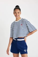 DeFacto C5822AX Kısa Kollu T-Shirt Kadın
