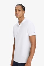 DeFacto DeFactoFit Slim Fit Dar Kesim Polo Yaka Sporcu Kısa Kollu Pike Tişört D9779AX25SP