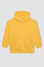 DeFacto Erkek Çocuk Regular Fit Kapüşonlu Sweatshirt