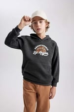 DeFacto Erkek Çocuk Regular Fit Kapüşonlu Sweatshirt