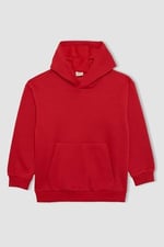 DeFacto Erkek Çocuk Regular Fit Kapüşonlu Sweatshirt