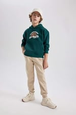 DeFacto Erkek Çocuk Regular Fit Kapüşonlu Sweatshirt
