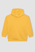 DeFacto Erkek Çocuk Regular Fit Kapüşonlu Sweatshirt