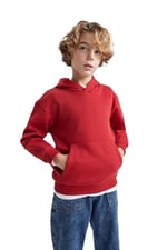 DeFacto Erkek Çocuk Regular Fit Kapüşonlu Sweatshirt