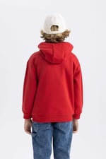 DeFacto Erkek Çocuk Regular Fit Kapüşonlu Sweatshirt