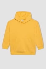 DeFacto Erkek Çocuk Regular Fit Kapüşonlu Sweatshirt