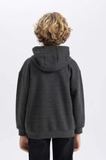 DeFacto Erkek Çocuk Regular Fit Kapüşonlu Sweatshirt