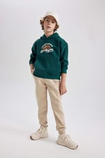 DeFacto Erkek Çocuk Regular Fit Kapüşonlu Sweatshirt