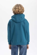 DeFacto Erkek Çocuk Regular Fit Kapüşonlu Sweatshirt