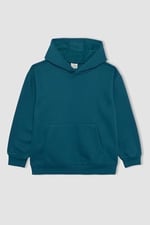 DeFacto Erkek Çocuk Regular Fit Kapüşonlu Sweatshirt