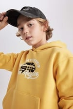 DeFacto Erkek Çocuk Regular Fit Kapüşonlu Sweatshirt