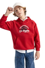 DeFacto Erkek Çocuk Regular Fit Kapüşonlu Sweatshirt