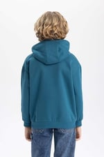 DeFacto Erkek Çocuk Regular Fit Kapüşonlu Sweatshirt
