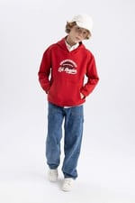 DeFacto Erkek Çocuk Regular Fit Kapüşonlu Sweatshirt