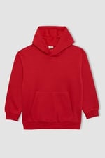 DeFacto Erkek Çocuk Regular Fit Kapüşonlu Sweatshirt