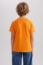 DeFacto Erkek Çocuk Regular Fit Kısa Kollu Tişört, Siyah, 4/5 Yaş