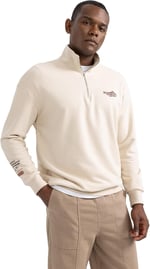 DeFacto Erkek Comfort Fit Dik Yaka Sweatshirt