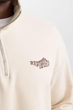 DeFacto Erkek Comfort Fit Dik Yaka Sweatshirt