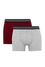 DeFacto Erkek Regular Fit 2'li Boxer