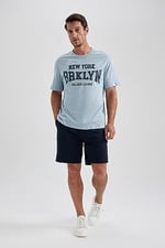 DeFacto Erkek Regular Fit Bisiklet Yaka Tişört