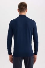 DeFacto Erkek Regular Fit Yarım Balıkçı Yaka Kazak