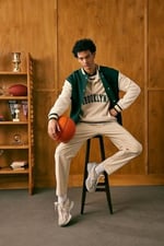 DeFacto Erkek Relax Fit Polo Yaka Sweatshirt