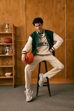 DeFacto Erkek Relax Fit Polo Yaka Sweatshirt