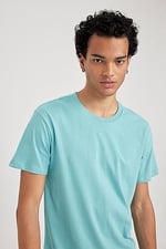 DeFacto Erkek Slim Fit Bisiklet Yaka Basic Tişört