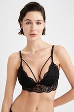 DeFacto Fall in Love Dantelli Pedli Triangle Bralet