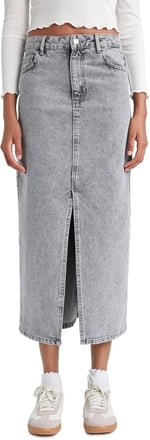 DeFacto Kadın Long Fit Jean Uzun Etek