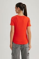 DeFacto Kadın Slim Fit Kısa Kollu Tişört