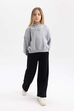 DeFacto Kız Çocuk Wide Leg Pantolon