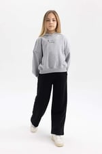 DeFacto Kız Çocuk Wide Leg Pantolon